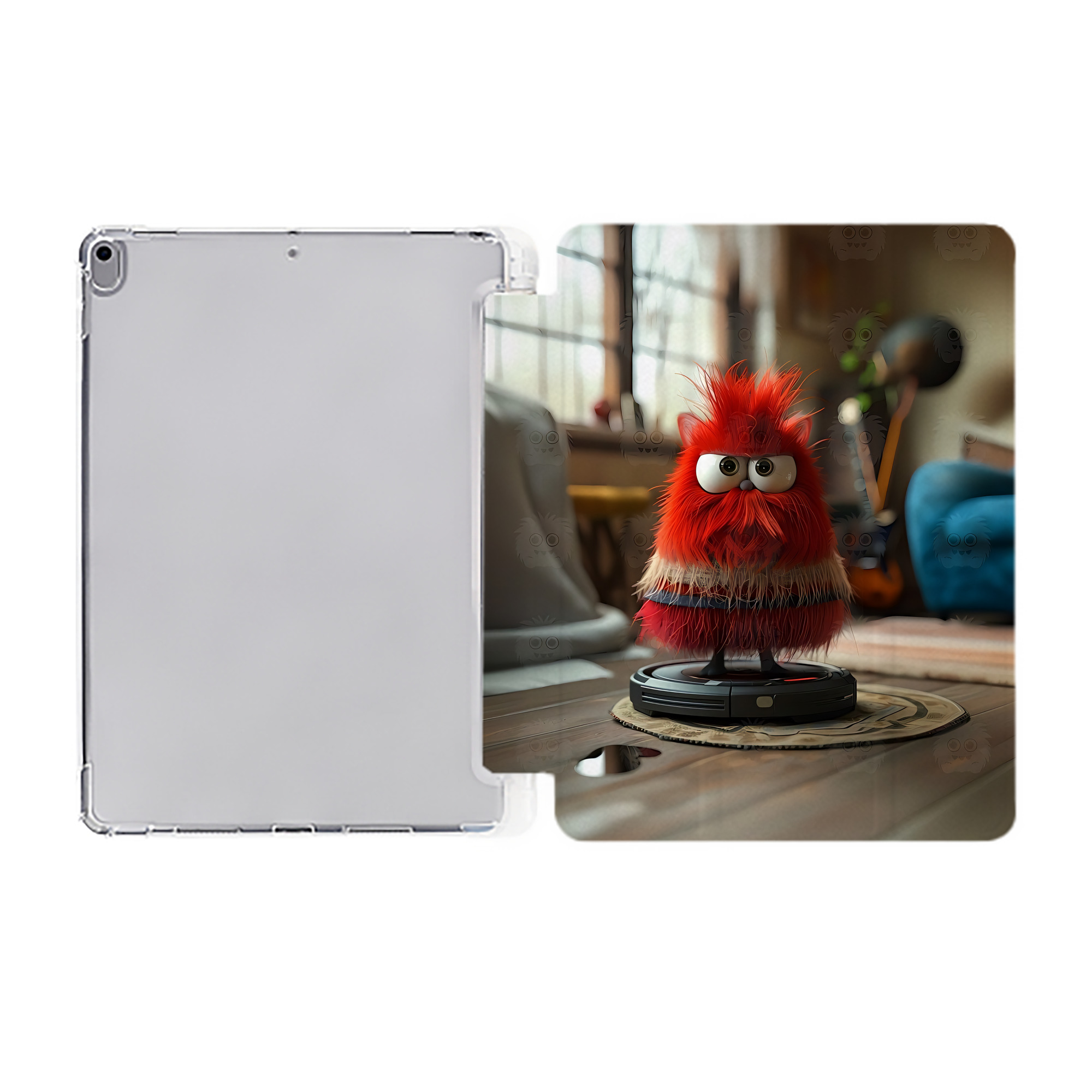 （画像用） Angry Birds アングリーバード IPad ケース ペン収納付き 三つ折りスタンド PUレザー×シリコン 対応機種9.5/10.5/10.9インチ